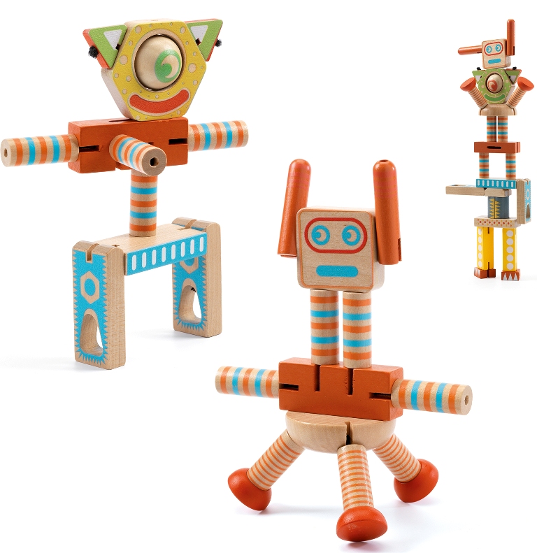 Ze Elastorobot - jeux de construction dès 3 ans Djeco - 16,90€