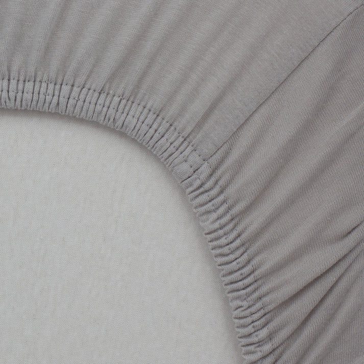 Drap Housse Gris - 60x120 cm