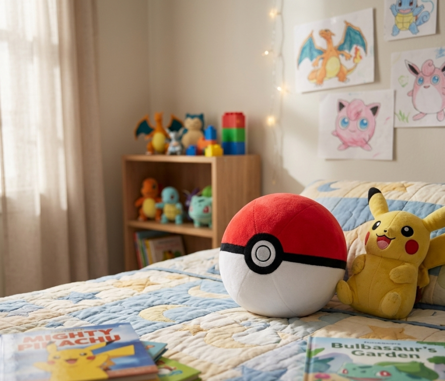 Peluche Poké Ball Rouge Peluche Poké Ball Rouge