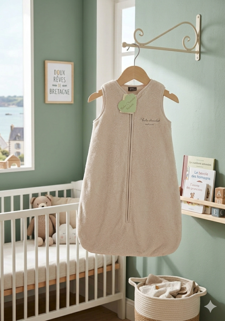 Gigoteuse Beige Coton Biologique - 70 cm Gigoteuse Beige Coton Biologique - 70 cm