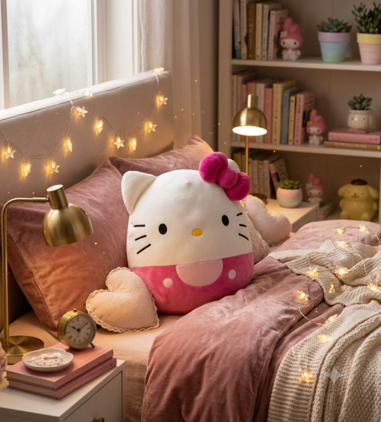 Peluche Hello Kitty Squishmallows - 30 cm Peluche Hello Kitty Squishmallows - 30 cm