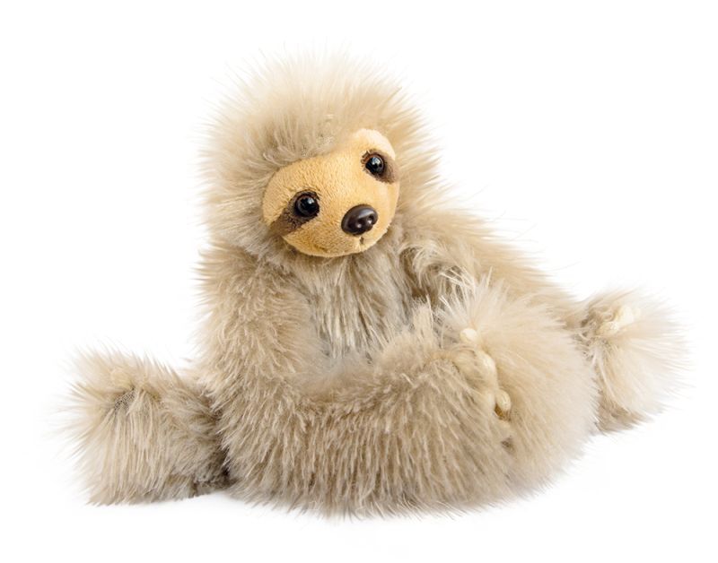 Peluche Paresseux Qui Respire 25 Cm – Gris Tout Doux – Neuf