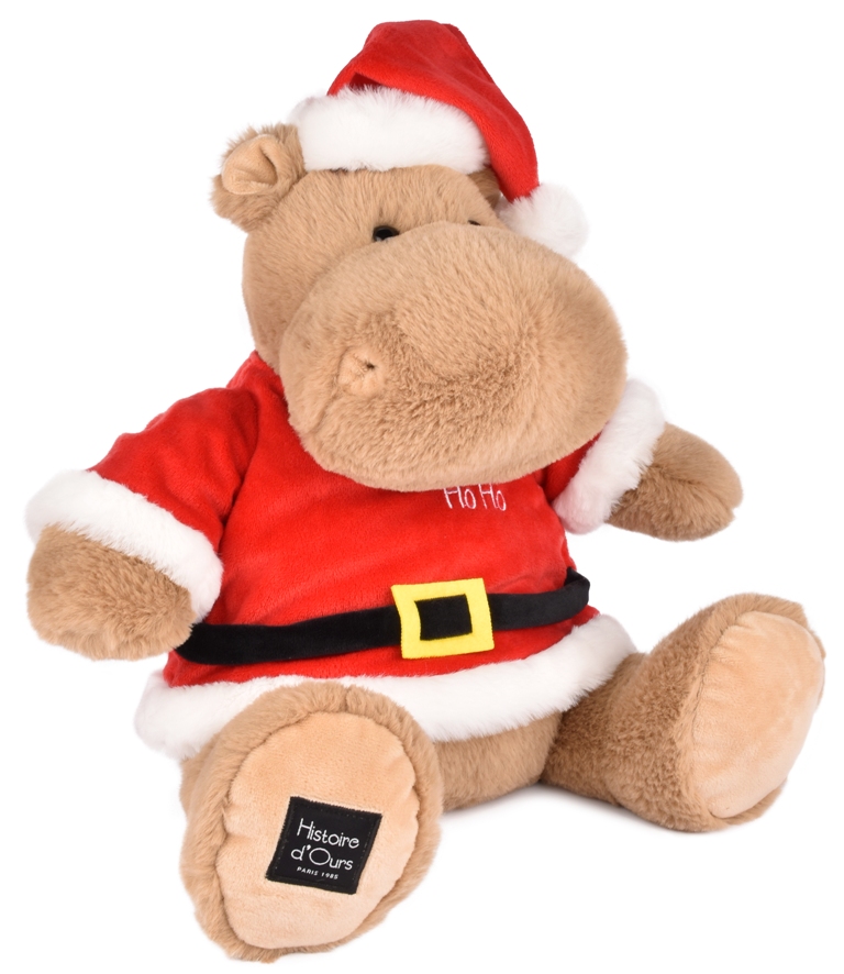 Peluche Hippo Kris Hug Noël - 38 cm Peluche Hippo Kris Hug Noël - 38 cm