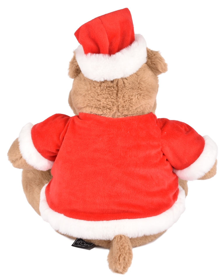 Peluche Hippo Kris Hug Noël - 38 cm Peluche Hippo Kris Hug Noël - 38 cm