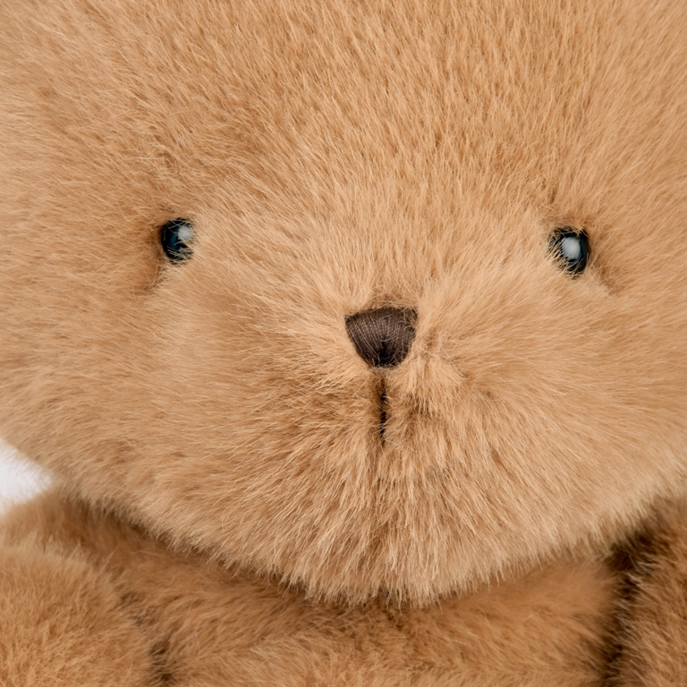 Peluche Ours Clémentin Praline Cacahuète - 80 cm Peluche Ours Clémentin Praline Cacahuète - 80 cm