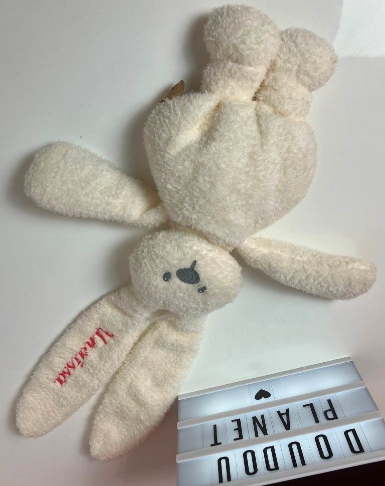 Peluche Lapin Lapidou Teddy Vanille Peluche Lapin Lapidou Teddy Vanille