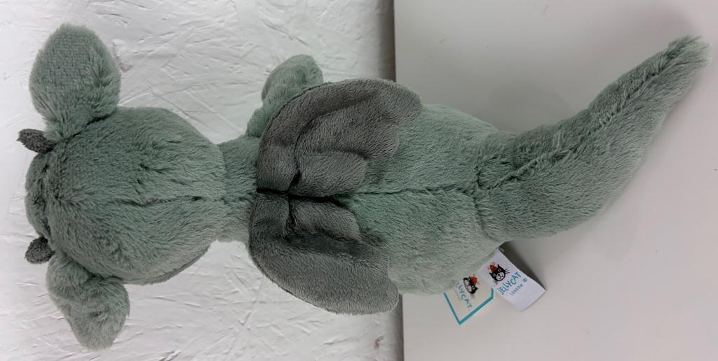 Peluche Dragon Vert Bashful Medium Peluche Dragon Vert Bashful Medium