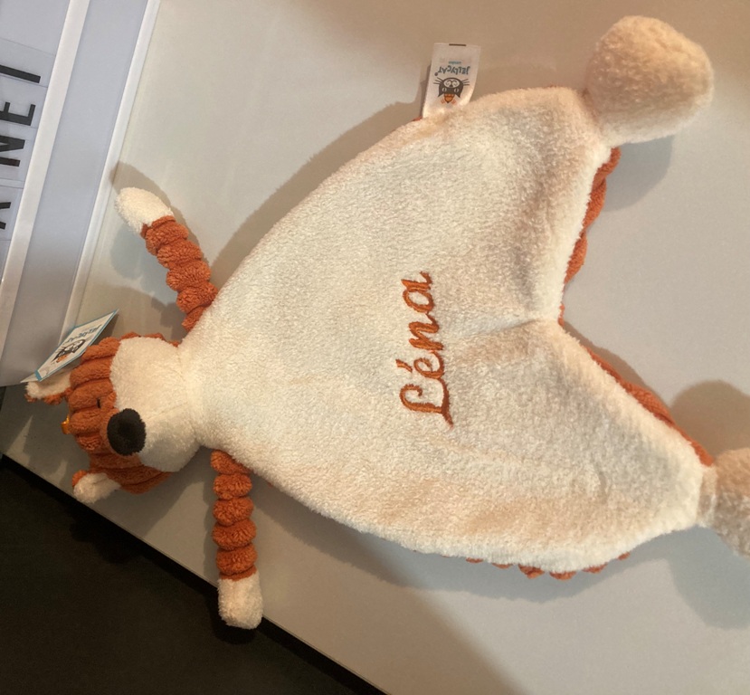 Jellycat Doudou renard orange cordy roy Livraison Gratuite 24 48h