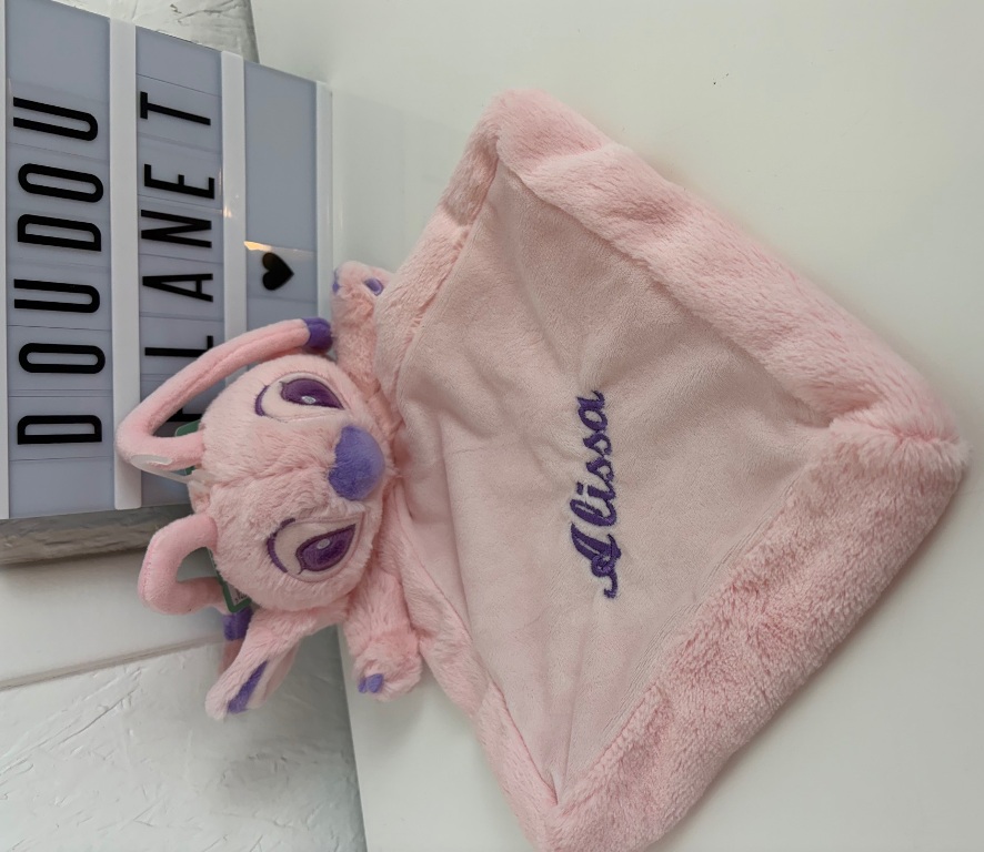 Doudou Angel Rose Pastel Doudou Angel Rose Pastel