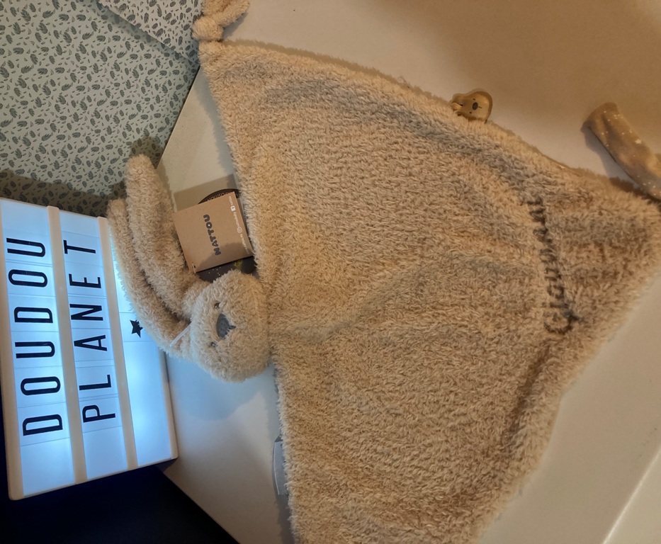 Doudou Lapin Lapidou Teddy Sable Doudou Lapin Lapidou Teddy Sable