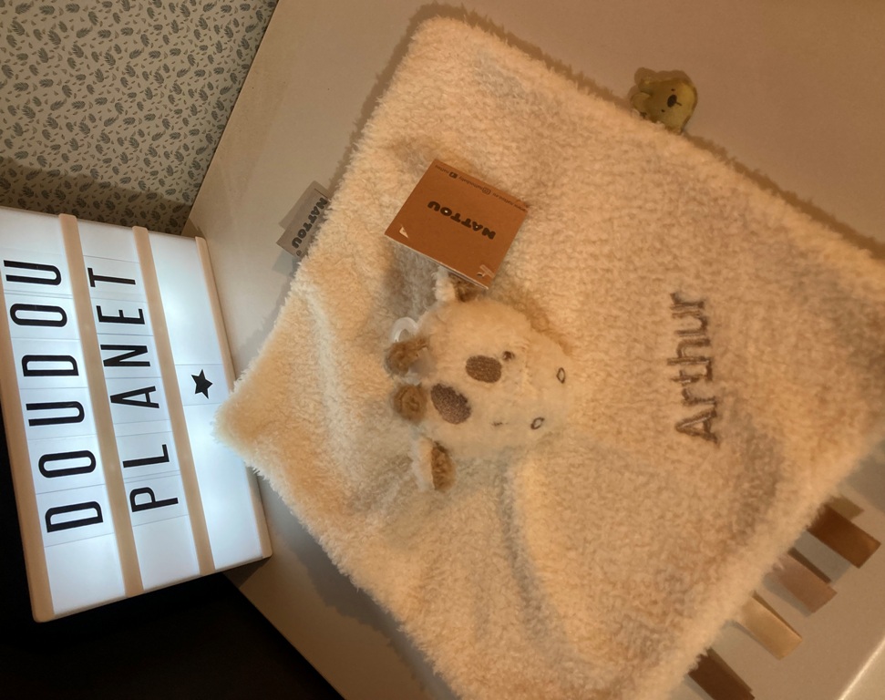 Doudou Girafe Teddy Crème Doudou Girafe Teddy Crème