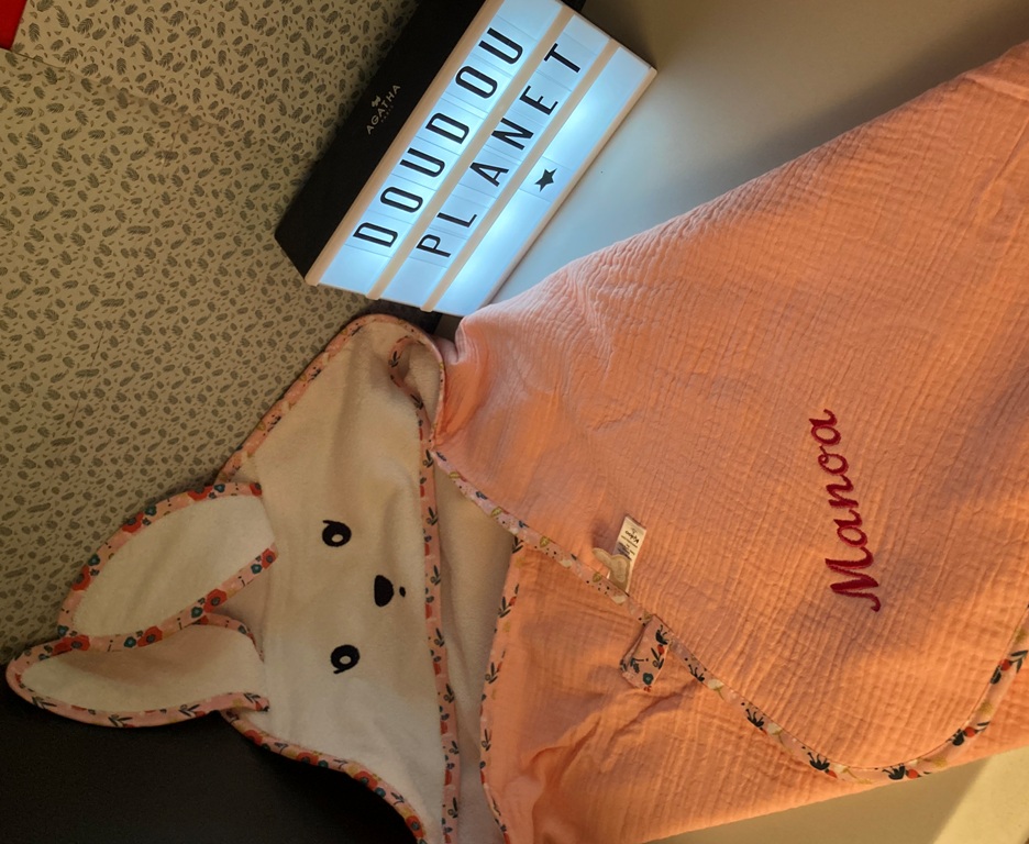 Cape de Bain Coquelicot KDoux Cape de Bain Coquelicot KDoux