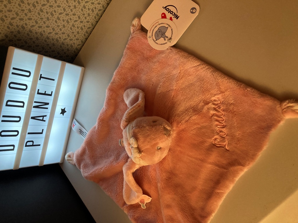 Doudou Lapin Louise Rose Doudou Lapin Louise Rose