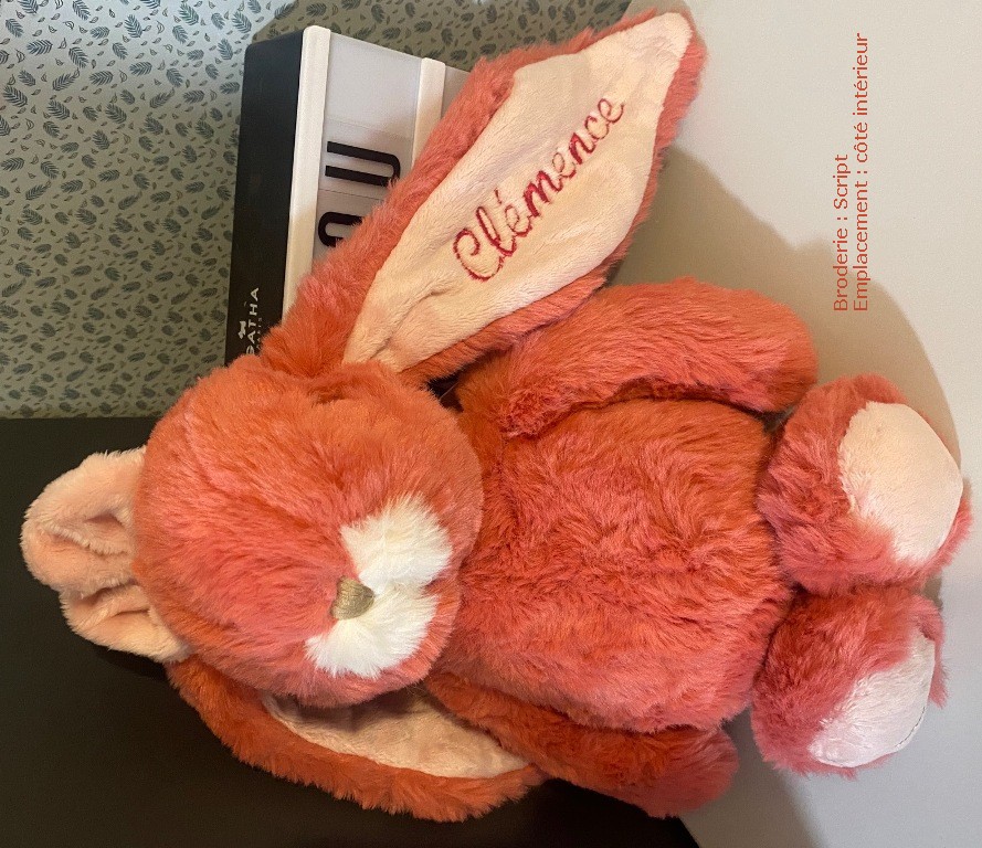Peluche Lapin Friendly Kanina Tulip Pink Peluche Lapin Friendly Kanina Tulip Pink