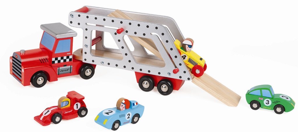 Camion Porte Voitures Story Janod Janod