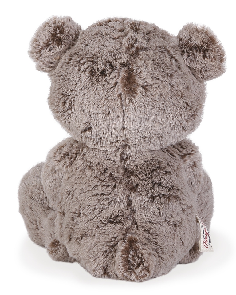 Peluche Medium Ours Cacao - Rouge