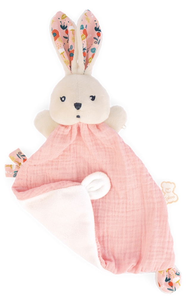 Doudou plat lapin - Doudou imprimé - Kaloo