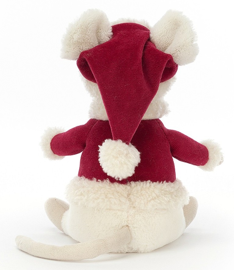 Peluche souris noël Doudouplanet, Livraison Gratuite 24/48h