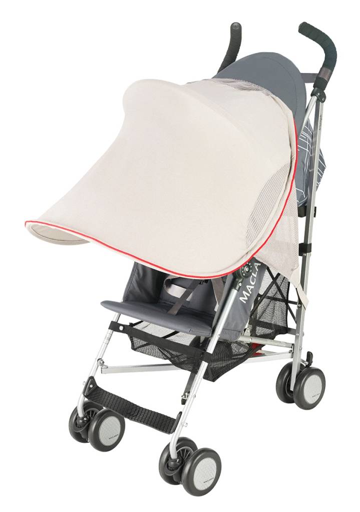 protection soleil poussette double