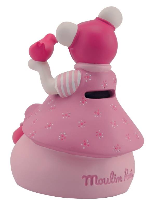 Moulin Roty Tirelire Souris Lila Doudouplanet Moulin Roty Tirelire Souris Lila Doudouplanet