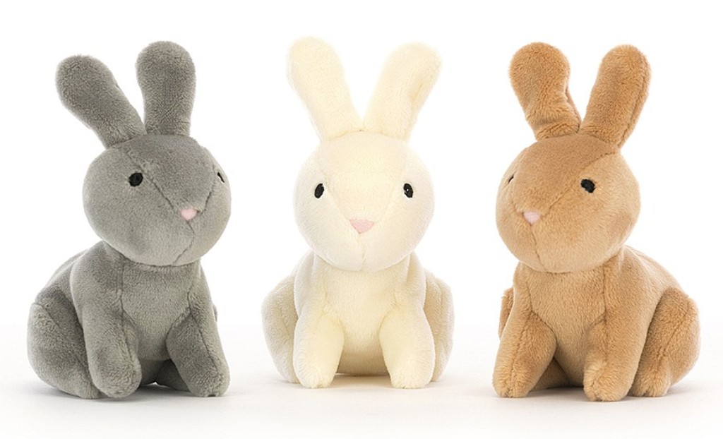 Lapin Aqua Jellycat - Boutique tombé du nid