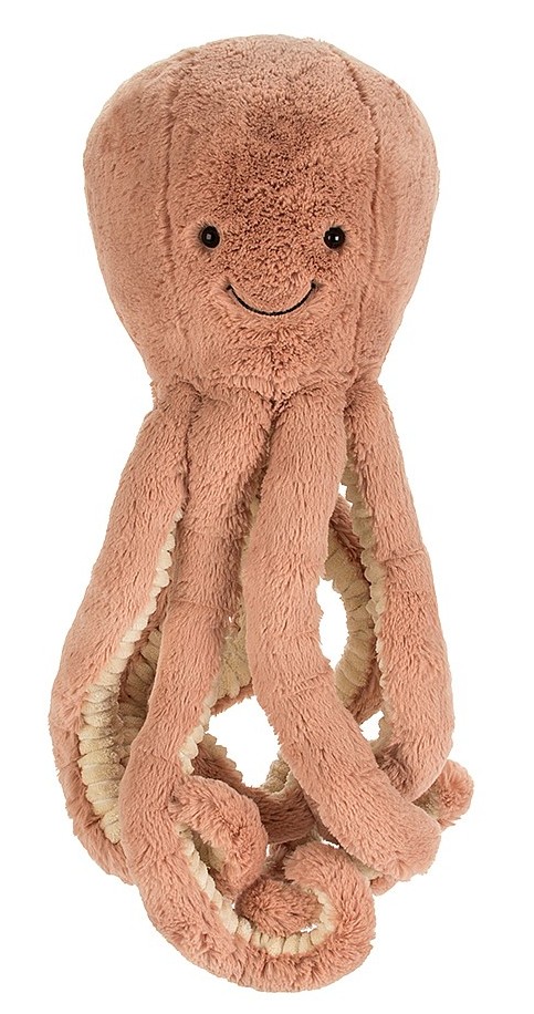 Jellycat - Peluche géante poulpe odell rouge brique, Livraison Gratuite  24/48h