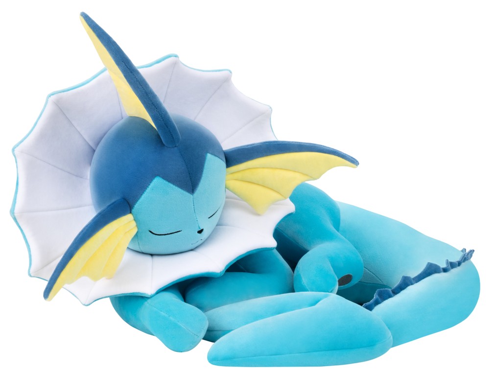 Peluche Vaporeon Couchée - 40 cm Peluche Vaporeon Couchée - 40 cm