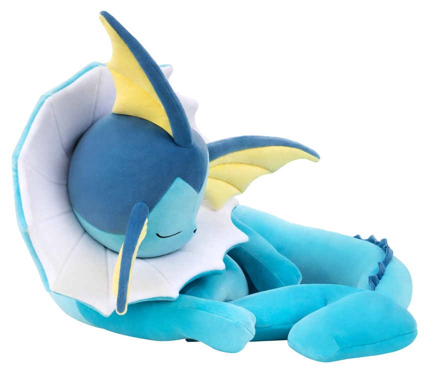 Peluche Vaporeon Couchée - 40 cm Peluche Vaporeon Couchée - 40 cm