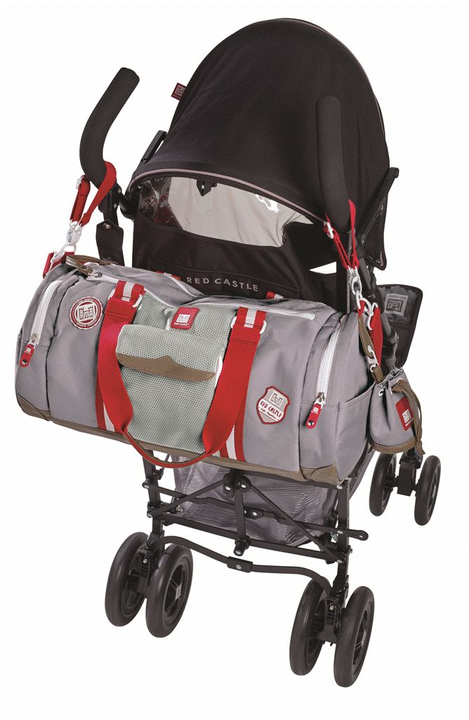 Red Castle Sac a langer bowling grey Doudouplanet Livraison Gratuite 24 48h