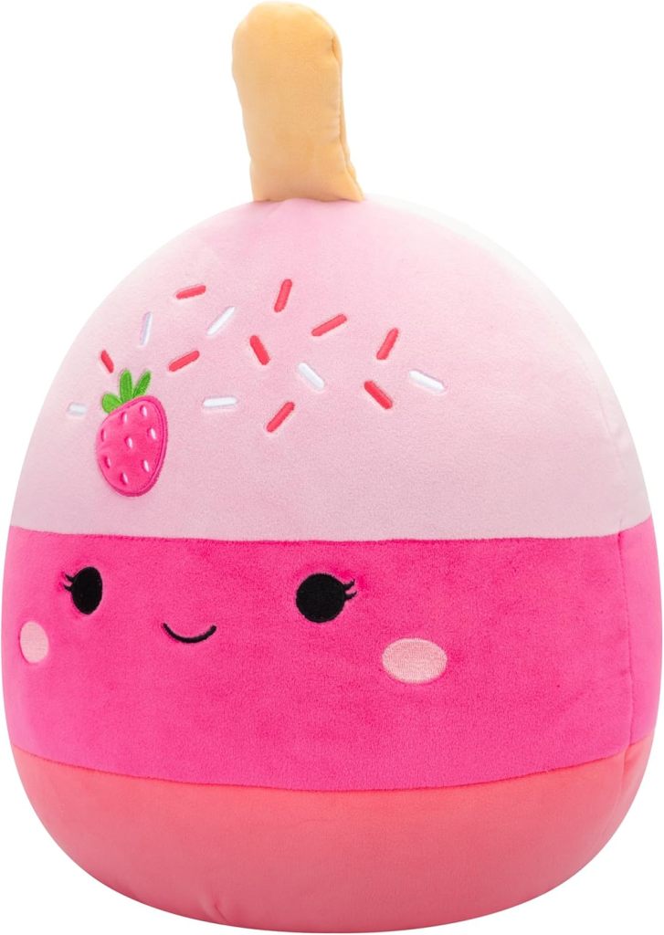 Peluche Fraise Cakepop Pama Squishmallows - 30 cm Peluche Fraise Cakepop Pama Squishmallows - 30 cm