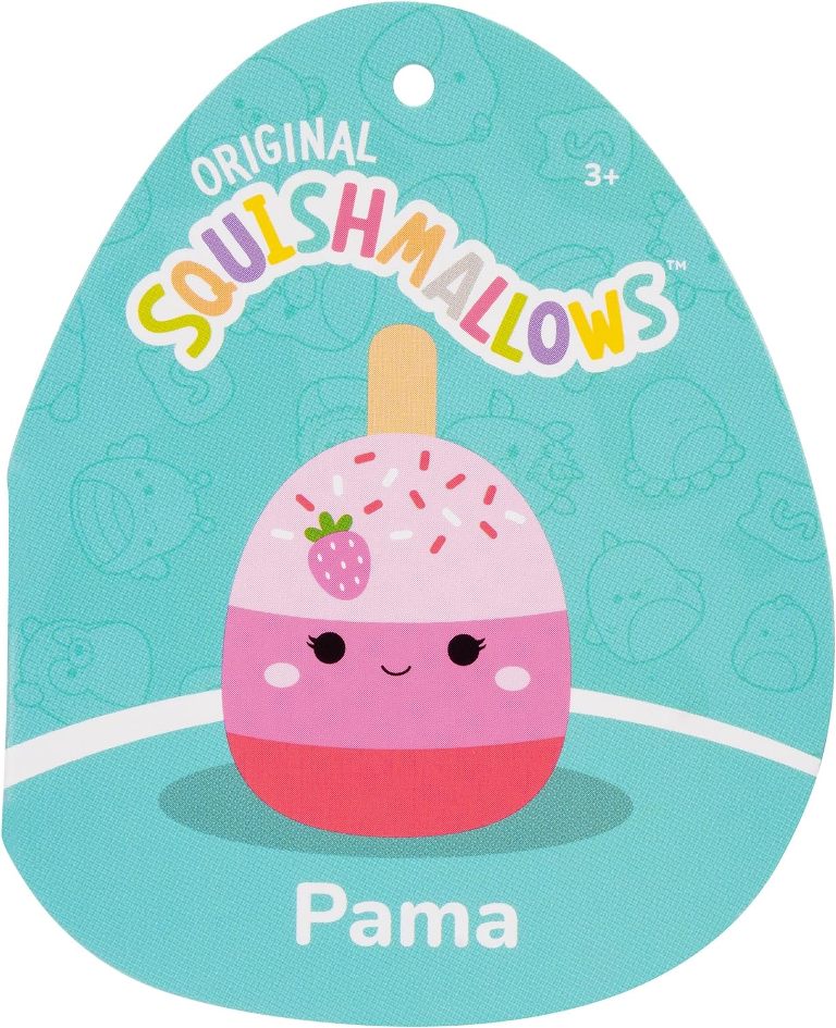 Peluche Fraise Cakepop Pama Squishmallows - 30 cm Peluche Fraise Cakepop Pama Squishmallows - 30 cm