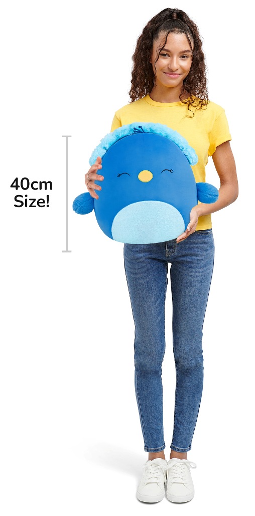 Peluche Paon Bleu Priscilla Squishmallows - 40 cm Peluche Paon Bleu Priscilla Squishmallows - 40 cm