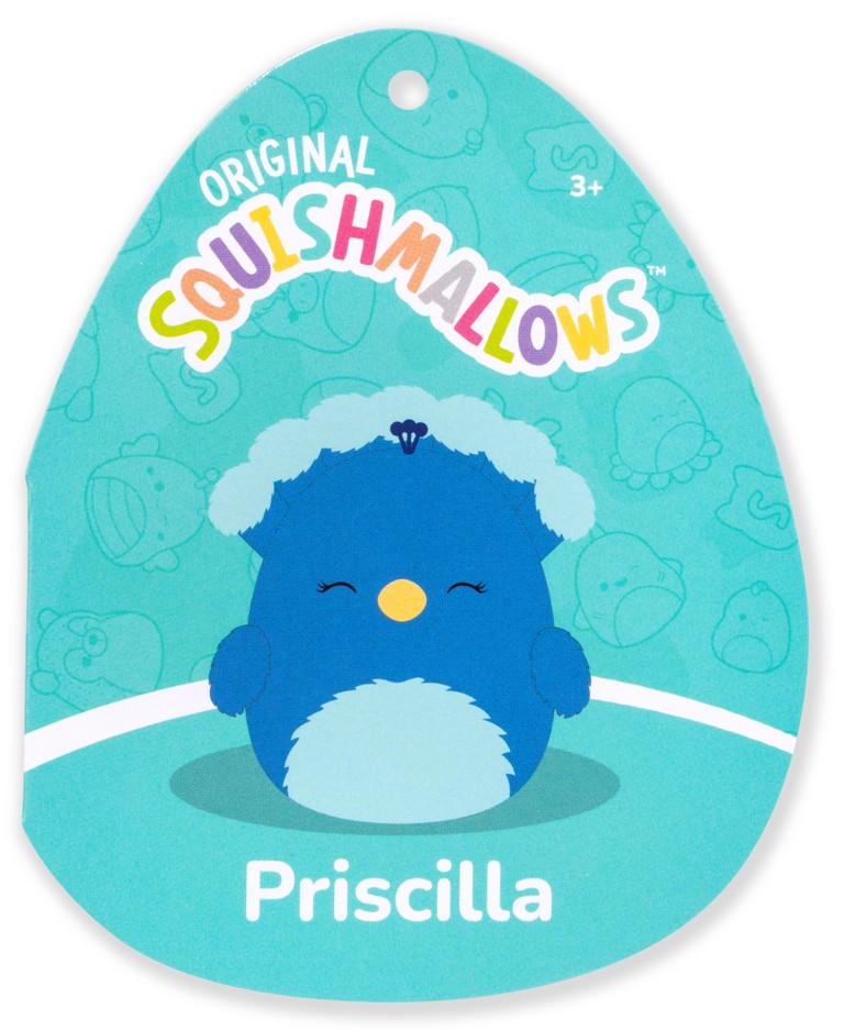 Peluche Paon Bleu Priscilla Squishmallows - 40 cm Peluche Paon Bleu Priscilla Squishmallows - 40 cm