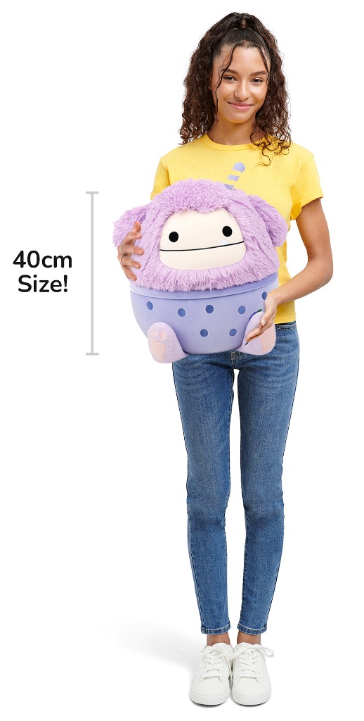 Peluche Bigfoot Lavande Dilka - 40 cm Peluche Bigfoot Lavande Dilka - 40 cm