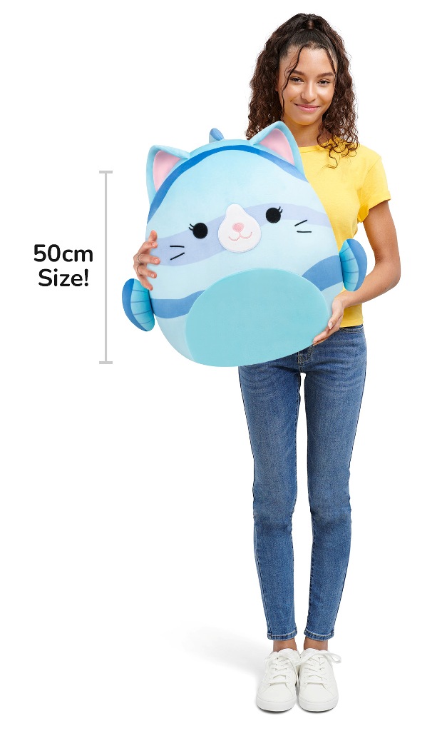 Peluche Poisson Chat Melinda Squishmallows - 50 cm Peluche Poisson Chat Melinda Squishmallows - 50 cm