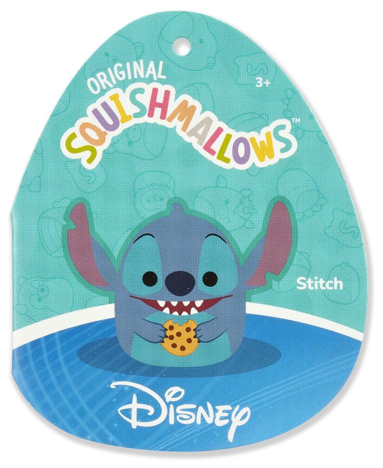 Peluche Stitch avec Cookie Squishmallows Medium Peluche Stitch avec Cookie Squishmallows Medium