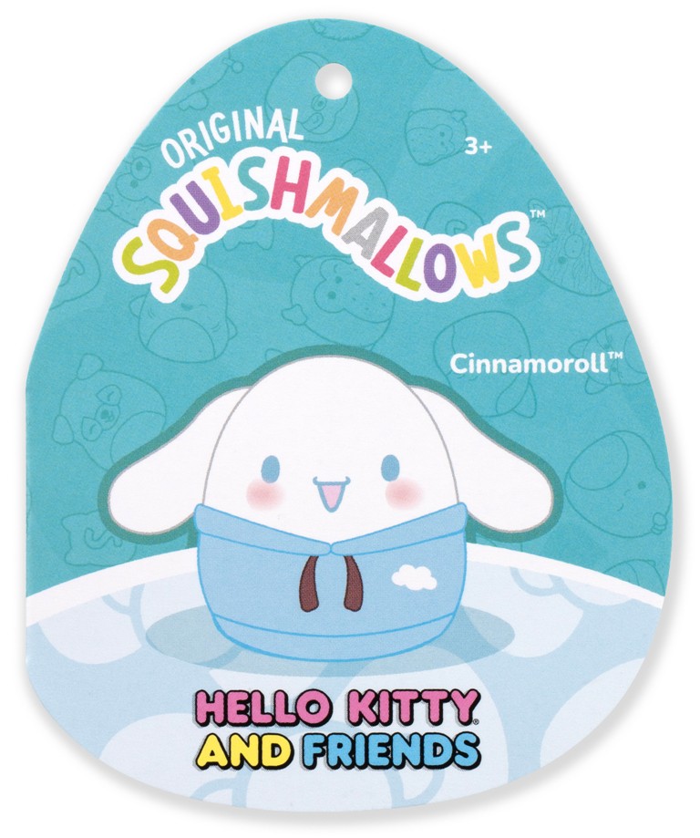 Peluche Cinnamoroll Hello Kitty and Friends Squishmallows Medium Peluche Cinnamoroll Hello Kitty and Friends Squishmallows Medium