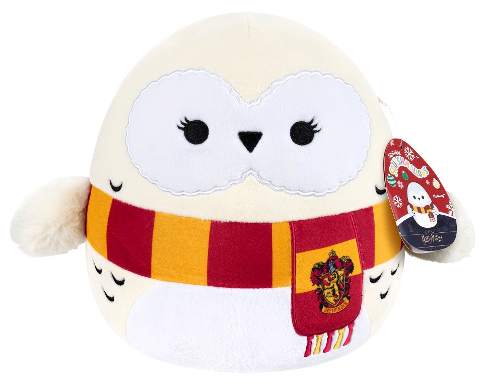 Peluche Chouette Edwige Harry Potter avec Echarpe Squishmallows Medium Peluche Chouette Edwige Harry Potter avec Echarpe Squishmallows Medium