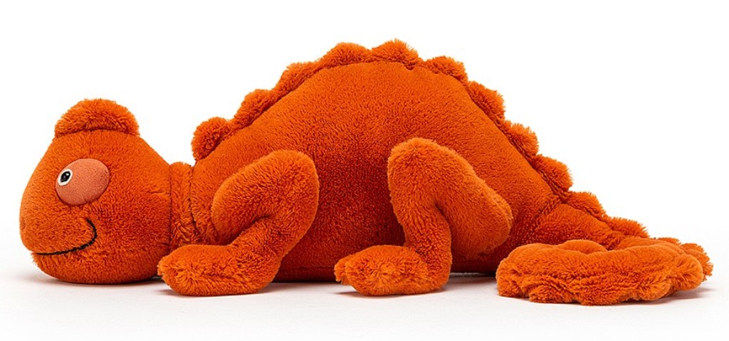 Jellycat - Peluche caméléon vividie Doudouplanet, Livraison Gratuite 24/48h