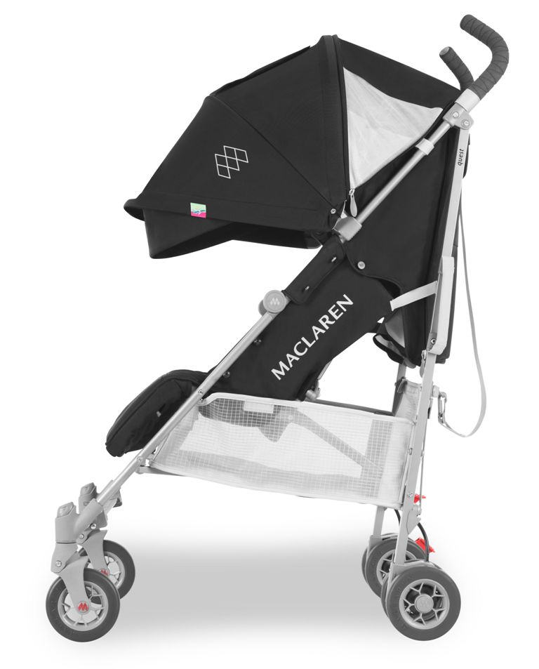 Poussette Quest Black Silver