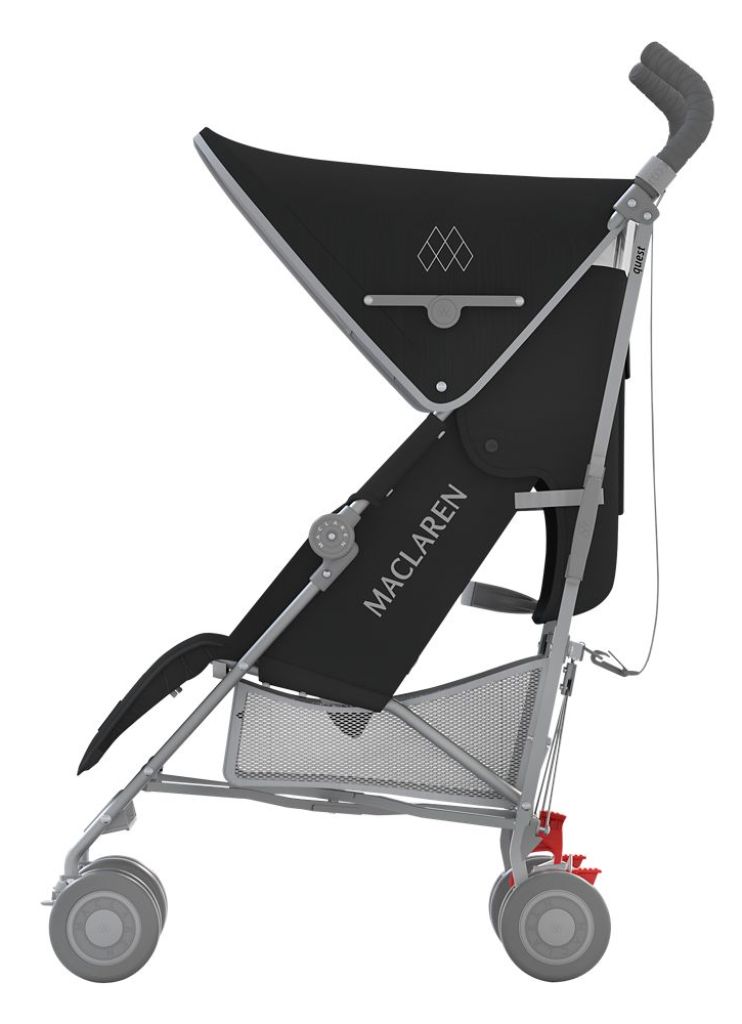 Poussette Quest Black Silver