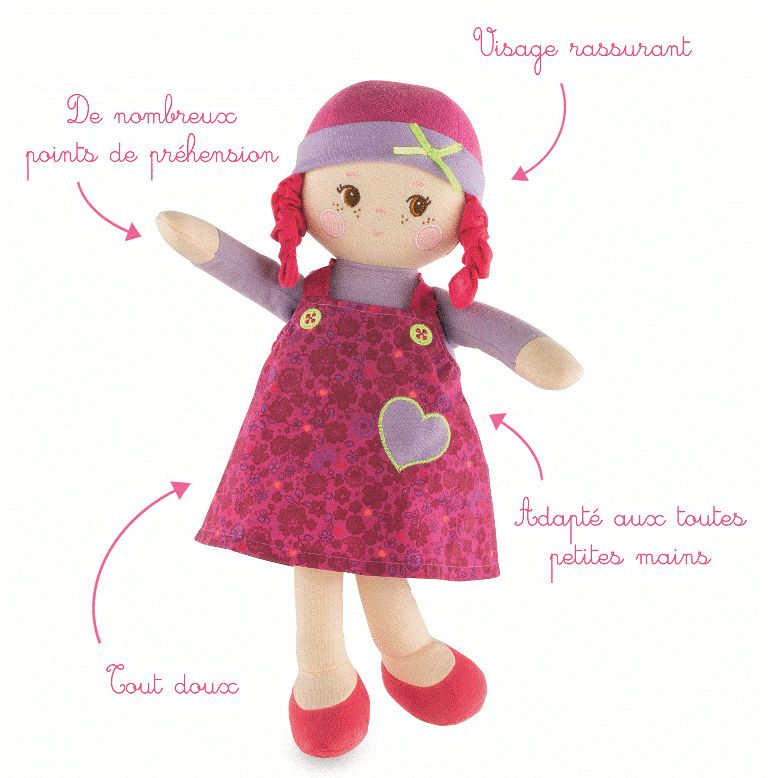 Poupée Corolle Lili Mélodie 42 Cm - Année 2005 - Articulée Vintage