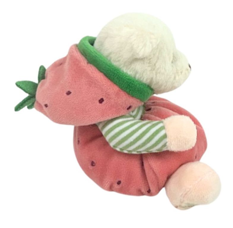 Peluche Ours Ziggy Fraise - 12 cm Peluche Ours Ziggy Fraise - 12 cm
