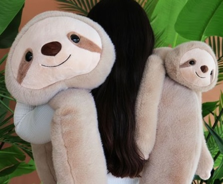 Peluche Paresseux Podcoll Lesté - 100 cm Peluche Paresseux Podcoll Lesté - 100 cm