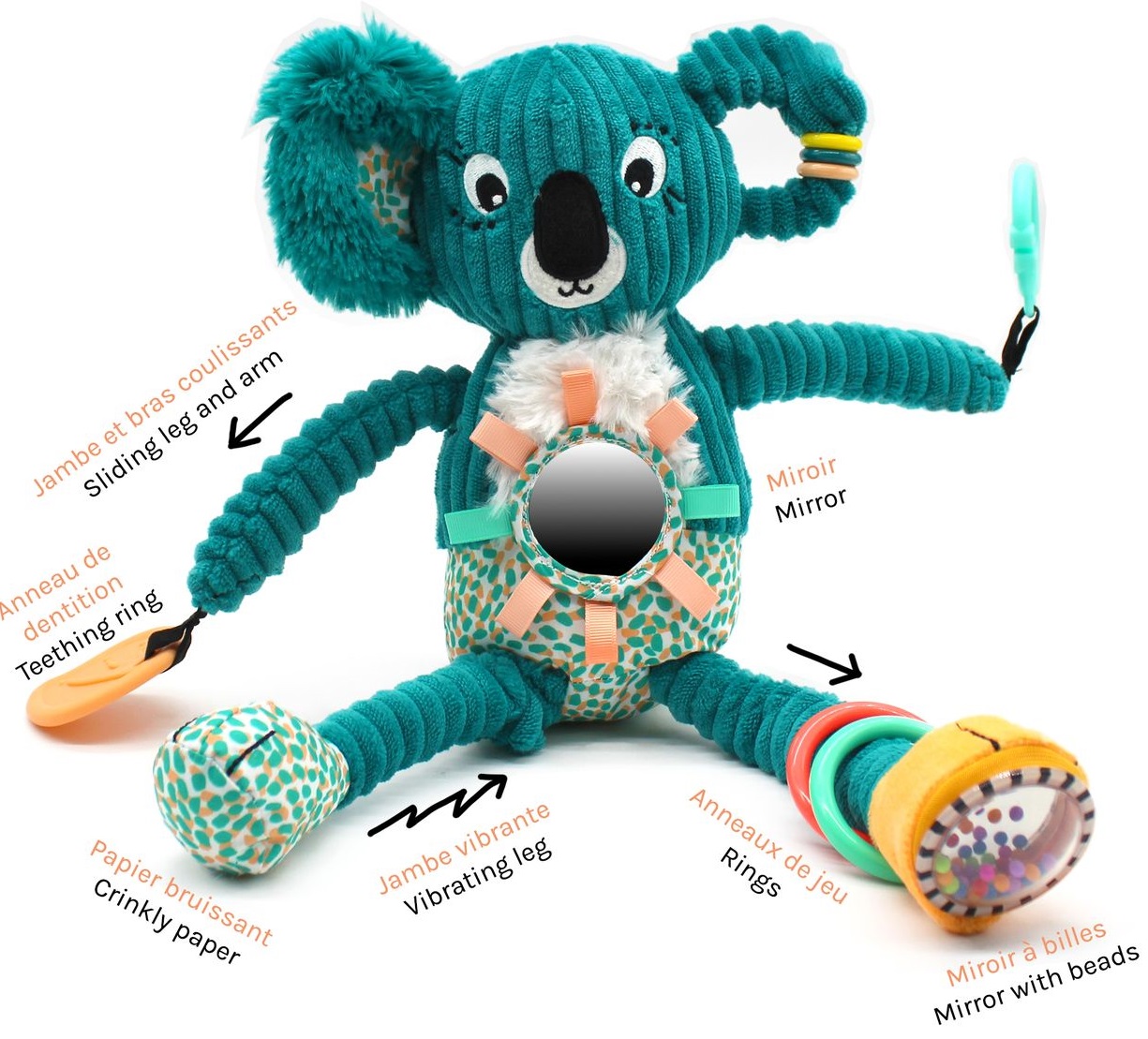 Peluche Activités Koala Berlingos Peluche Activités Koala Berlingos
