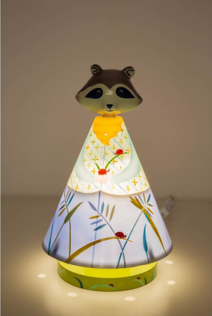 Lampe De Chevet Enfant – Vintage, Oiseau Bateau, Rigolote, Fonctionnelle