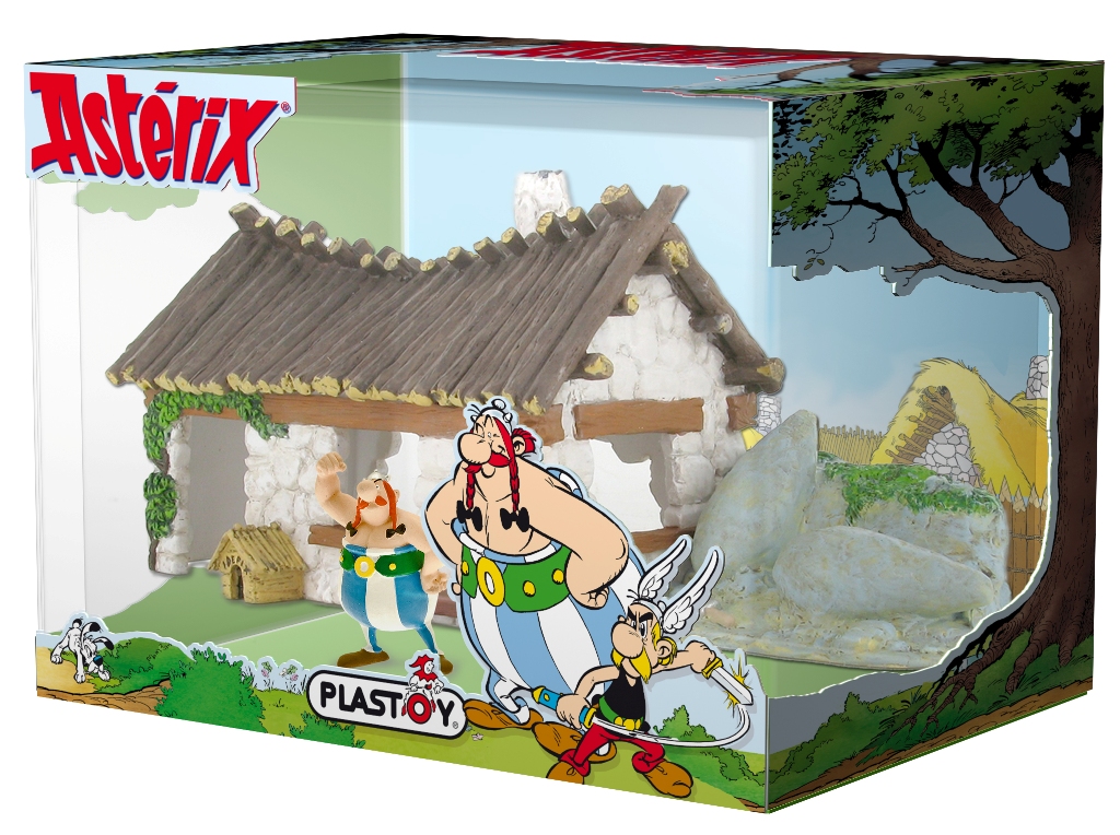 Figurines Miniatures De Collection ASTERIX & OBÉLIX - PLASTOY (Italie) - Lot Complet