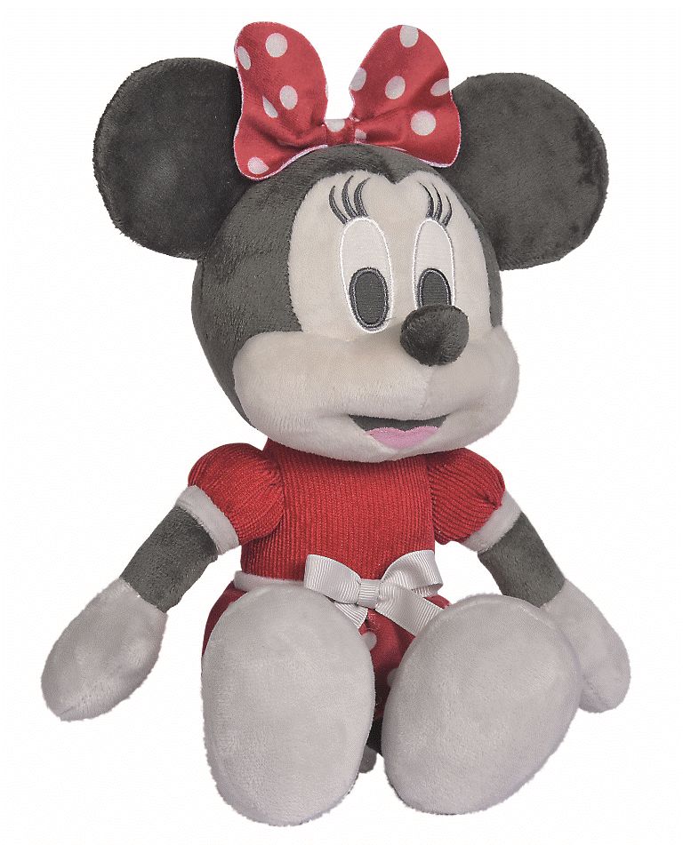 Doudou Minnie classique 25cm - Peluches Pas Chères