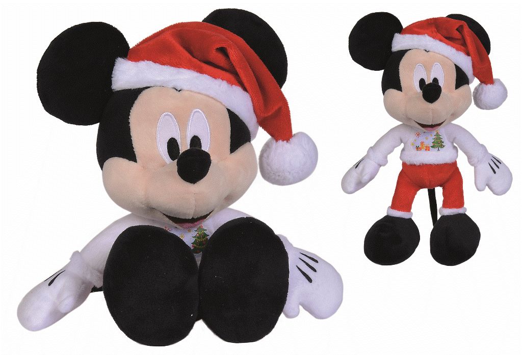 Disney - Peluche mickey noël 25 cm Doudouplanet, Livraison