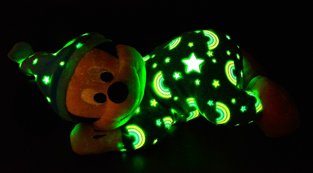 Peluche Mickey Luminescent - 30 cm